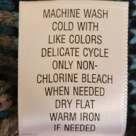 Croft & Barrow Cardigan Sweater XL Blue Striped Button Collar Soft Grandmacore - Picture 7 of 13